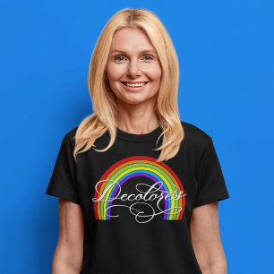 DeColores Cursillo Rainbow Faith Religion T-Shirt