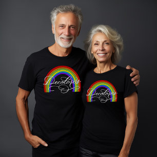 DeColores Cursillo Rainbow Faith Religion T-Shirt