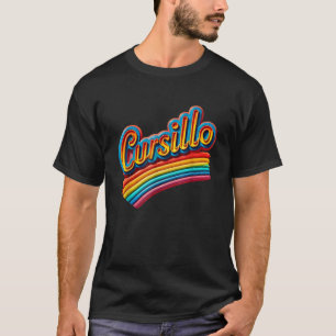 DeColores Cursillo Rainbow Rooster Catholic T-Shirt