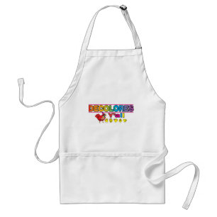DECOLORES Yall Standard Apron