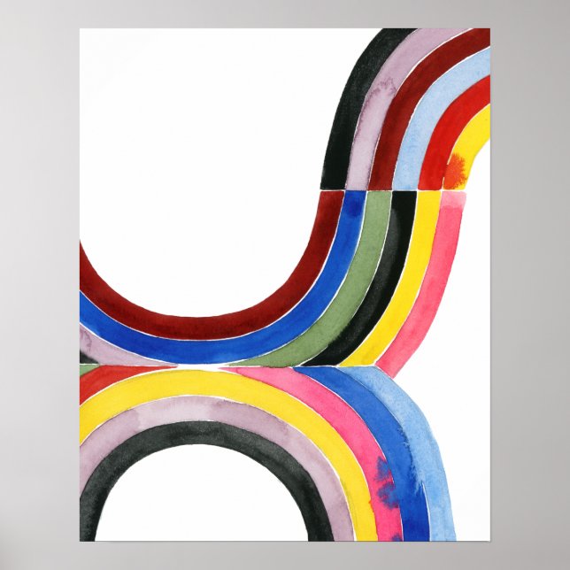Deconstructed Rainbow - Vertical Poster (Front)