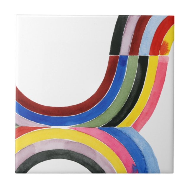 Deconstructed Rainbow - Vertical Tile (Front)