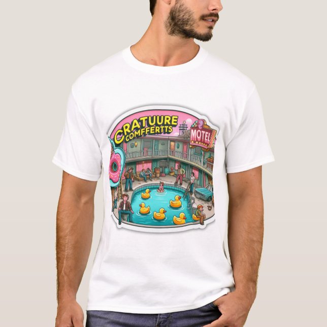 Deconstructing Domesticity: Creature Comforts T-Shirt (Front)