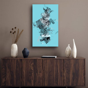 Deconstructing Geometry Canvas Print