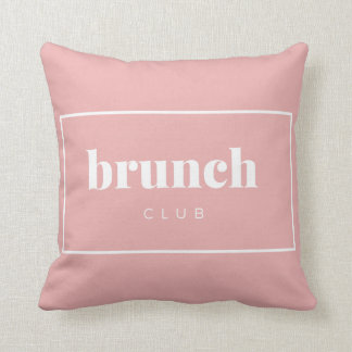 Decor Brunch Club Pillow