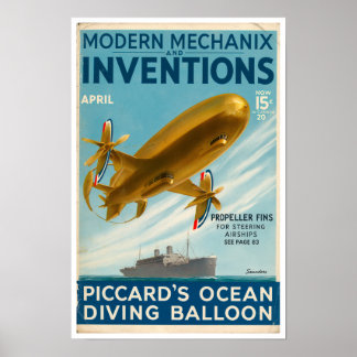 DECOR: MODERN MECHANIX FAB COVER POSTER