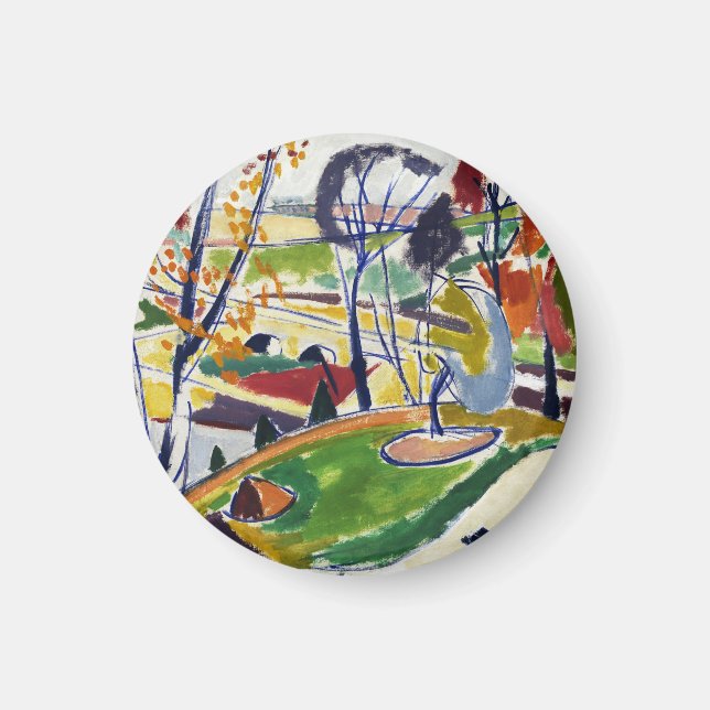 Decor Plat by Henry Lyman Sayen,  Magnet (Front)