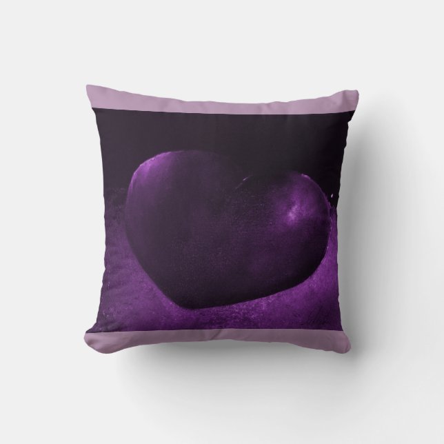 Decor - Purple Heart Pillow (Front)