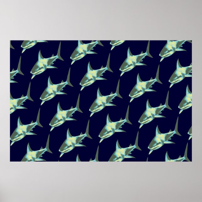 decor shark pattern (Front)