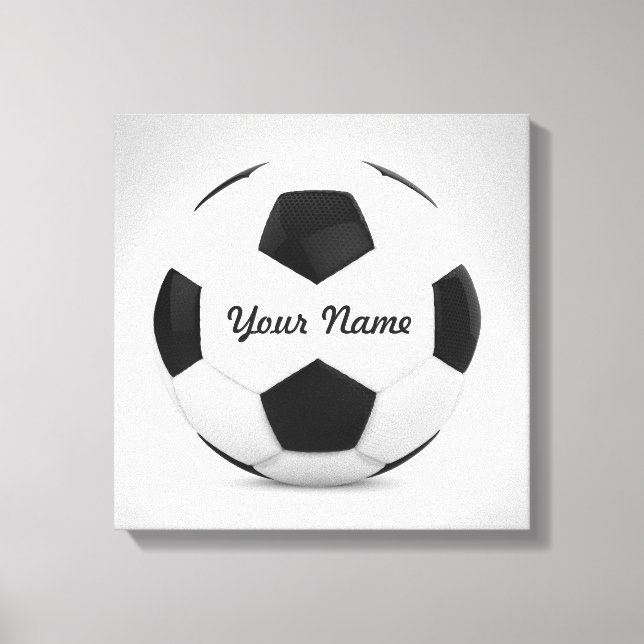 Decor Soccer Ball Personalised Name (Front)