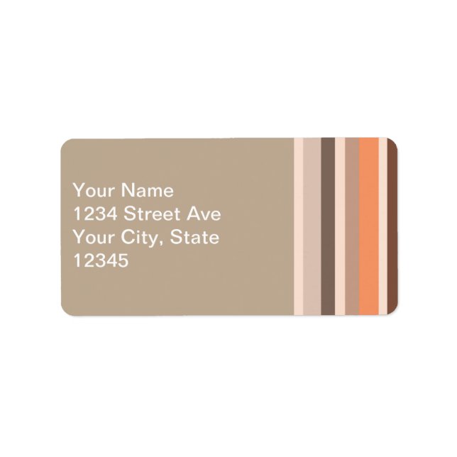 Decor Stripes Label (Front)