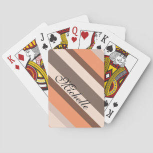 Decor Stripes Playing Cards