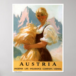 DECOR: TRAVEL POSTER AUSTRIA