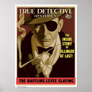 DECOR: TRUE DETECTIVE MAG COVER POSTER