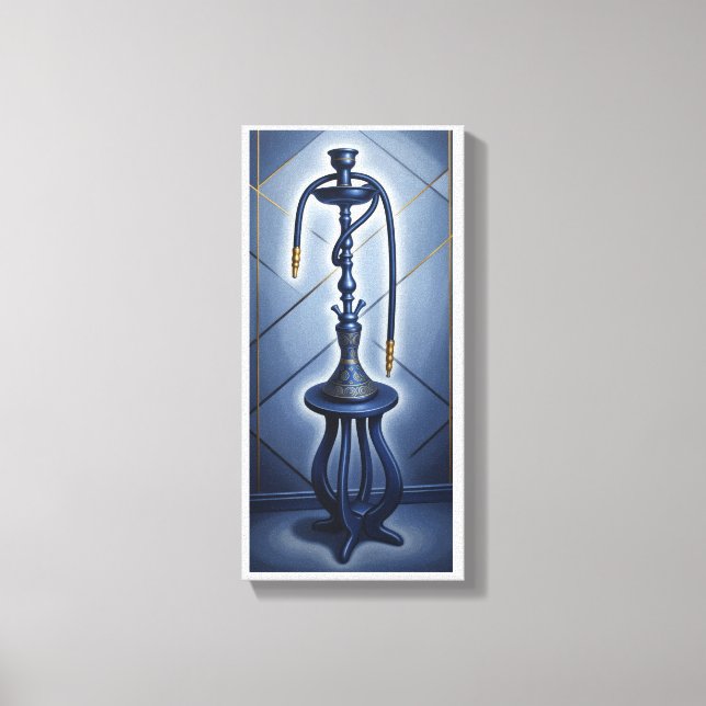 decoración lienzo HOOKAH arte oriental Canvas Print (Front)