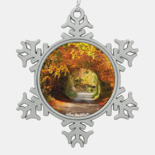 Decoractions Yellow Bog Kilcullen Snowflake Pewter Christmas Ornament