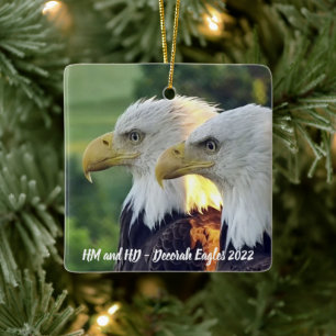Decorah Eagles Ceramic Ornament