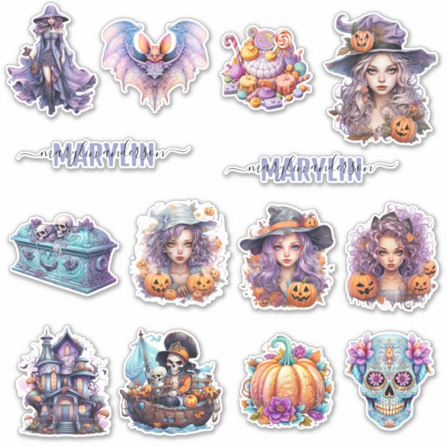 DECORATE YOUR HALLOWEEN PARTY WITH CUSTOM NAME (Front)