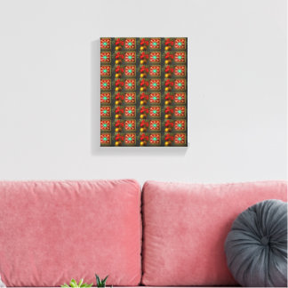 Decorated Canvas Print