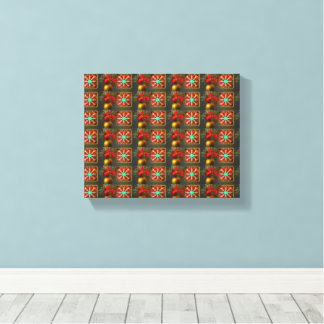 Decorated Canvas Print