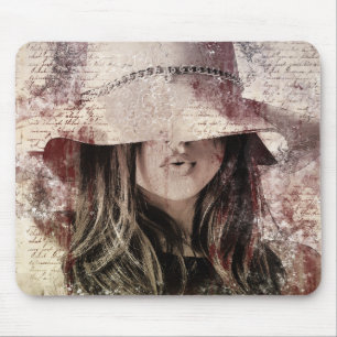 decorated carpet for vintage raton mouse mat