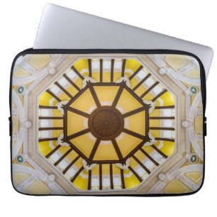 Decorated ceiling at the Tokyo Station Laptop Sleeve
