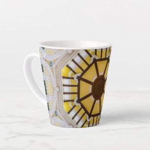 Decorated ceiling at the Tokyo Station Latte Mug