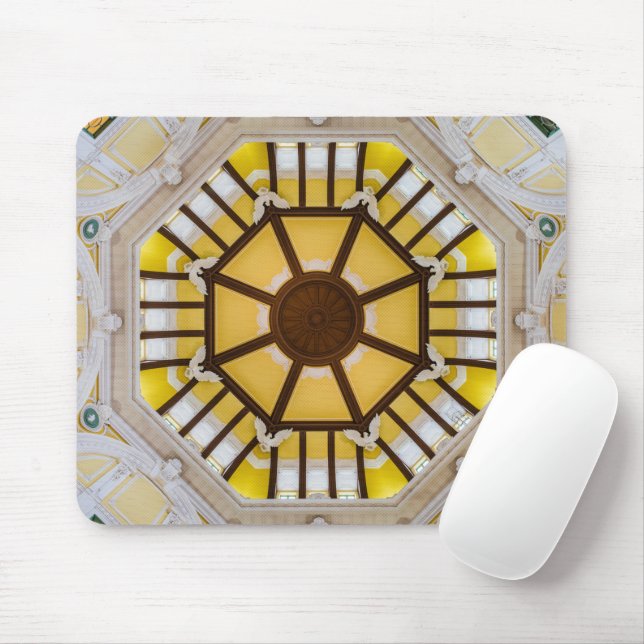 Decorated ceiling at the Tokyo Station Mouse Mat (With Mouse)