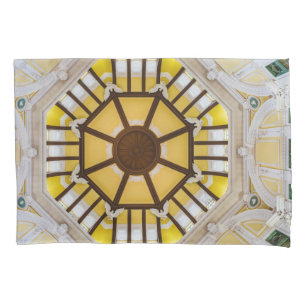 Decorated ceiling at the Tokyo Station Pillowcase