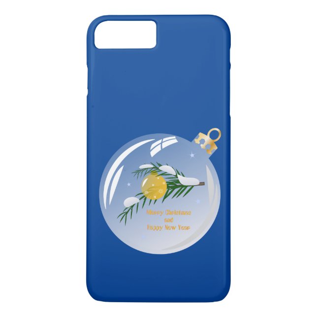 Decorated Christmas branch in bauble  Case-Mate iPhone Case (Back)