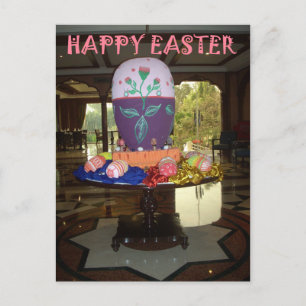 Decorated Easter Egg Art Print Holiday Postcard