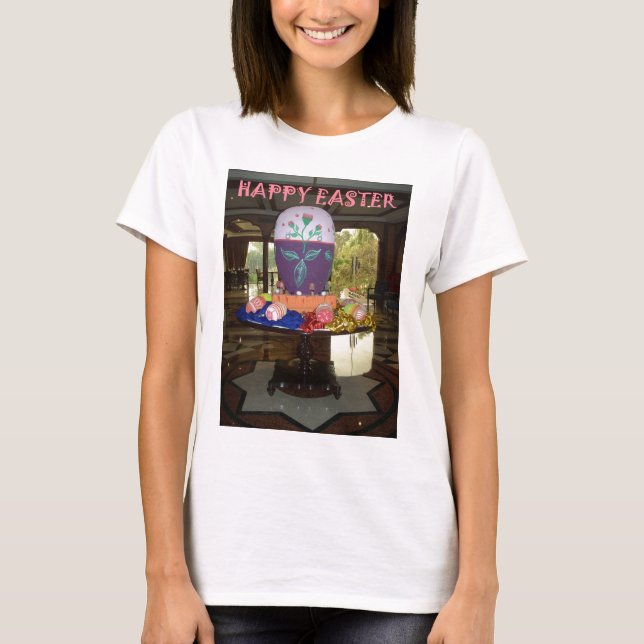 Decorated Easter Egg Art Print T-Shirt (Front)