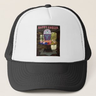 Decorated Easter Egg Art Print Trucker Hat
