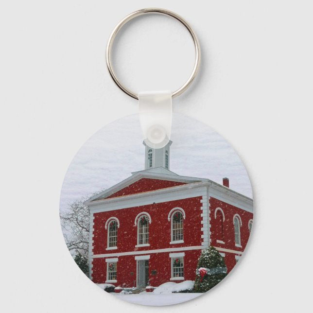 Decorated for Christmas Key Ring (Front)