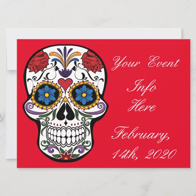 Decorated Human Skulls Art Thunder_Cove (Front)