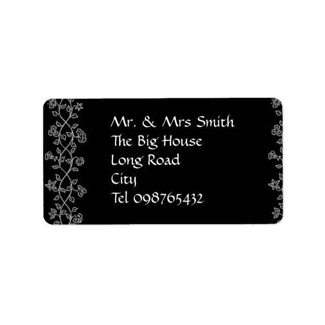 Decorated Label (Front)