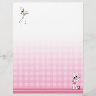 Decorated Letterhead for Recipe Binders #2