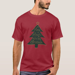 Decorated Modern Farm Fresh Christmas Pine Trees T-Shirt