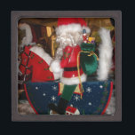 Decorated Santa Claus Christmas Art Print/Design Jewellery Box<br><div class="desc">Decorated Santa Claus Christmas Art Print/Design Why Choose the “Decorated Santa Claus Christmas Art Print”? Celebrate the joy of the holiday season with our “Decorated Santa Claus Christmas Art Print.” This enchanting design features a beautifully clad Santa Claus, vibrantly decorated with all the classic Christmas colours. The festive details make...</div>