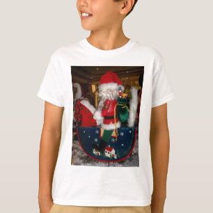 Decorated Santa Claus Christmas Art Print/Design T-Shirt