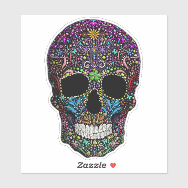 Decorated Skull  (Sheet)