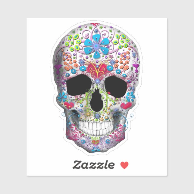 Decorated Skull  (Sheet)