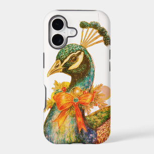 Decorated Thanksgiving Holiday Peacock iPhone