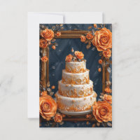 Decorated three-tier cake Luxury Celebration 🎂🌸
