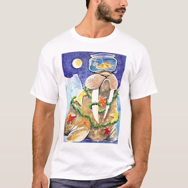 Decorated Walrus T-Shirt (Front)