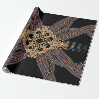 Decorated with elegant and luxurious patterns. Roc