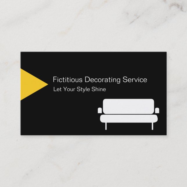 Decorating Business Card (Front)