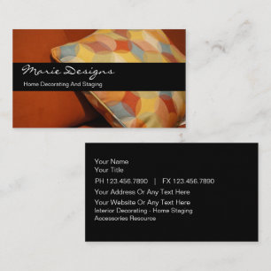 Decorating Business Cards
