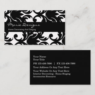 Decorating Business Cards