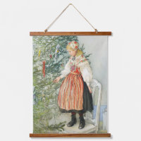 Decorating the Christmas Tree - Carl Larsson